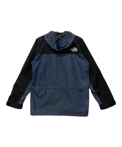 THE NORTH FACE（ザ ノース フェイス）THE NORTH FACE (ザ ノース フェイス) Mountain Light Denim Jacket/マウンテンライトデニムジャケット ブルー×ブラック サイズ:Lの古着・服飾アイテム