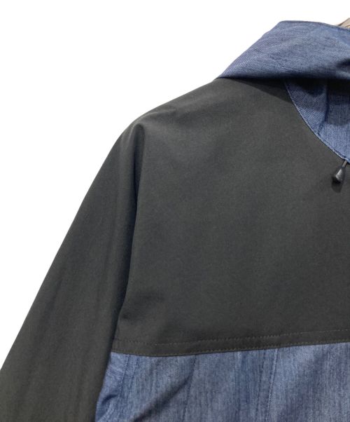 THE NORTH FACE（ザ ノース フェイス）THE NORTH FACE (ザ ノース フェイス) Mountain Light Denim Jacket/マウンテンライトデニムジャケット ブルー×ブラック サイズ:Lの古着・服飾アイテム