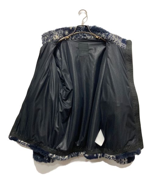 TATRAS（タトラス）TATRAS (タトラス) WADEC/ボアフリースジャケット ネイビー×ホワイト サイズ:3の古着・服飾アイテム