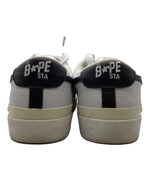 BAPESTA（ベイプスタ）BAPESTA (ベイプスタ) ローカットスニーカー/BAPE MAD STA ホワイト サイズ:29の古着・服飾アイテム