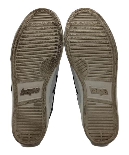 BAPESTA（ベイプスタ）BAPESTA (ベイプスタ) ローカットスニーカー/BAPE MAD STA ホワイト サイズ:29の古着・服飾アイテム