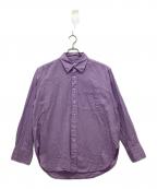 Spick and Spanスピックアンドスパン）の古着「オックススタンダードシャツ」｜パープル