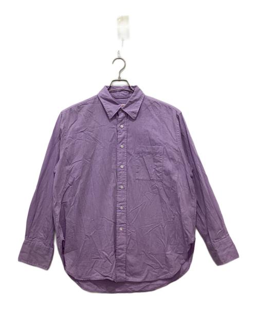 Spick and Span（スピックアンドスパン）Spick and Span (スピックアンドスパン) オックススタンダードシャツ パープル サイズ:-の古着・服飾アイテム