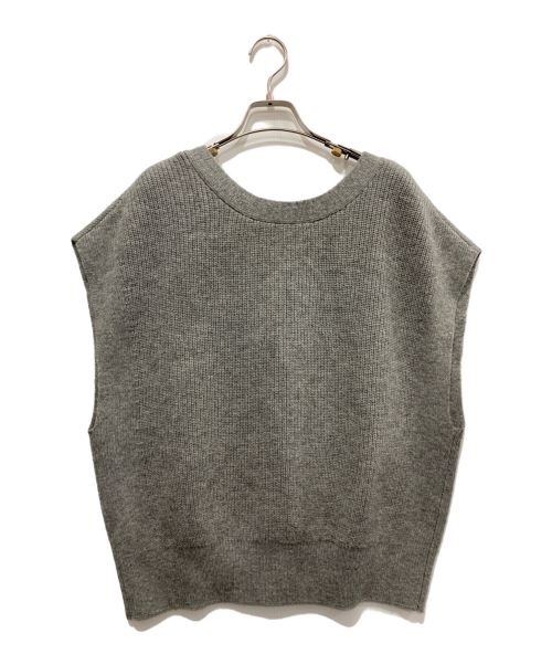 NOLLEY'S（ノーリーズ）NOLLEY'S (ノーリース) TRINITY 2WAYベスト グレー サイズ:FREEの古着・服飾アイテム