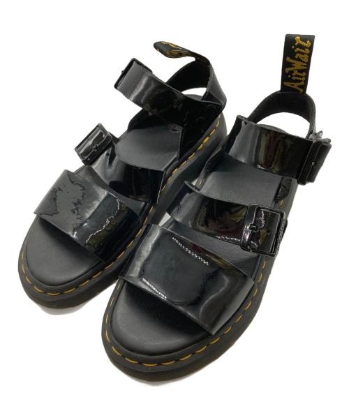 Dr.Martens（ドクターマーチン）Dr.Martens (ドクターマーチン) バックストラップサンダル ブラック サイズ:8の古着・服飾アイテム