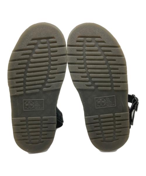 Dr.Martens（ドクターマーチン）Dr.Martens (ドクターマーチン) バックストラップサンダル ブラック サイズ:8の古着・服飾アイテム