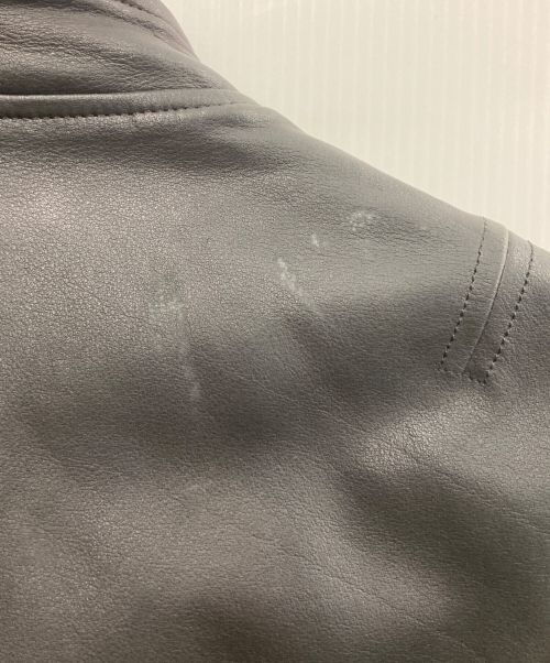 nonnative（ノンネイティブ）nonnative (ノンネイティブ) シングルライダースジャケット ブラックの古着・服飾アイテム