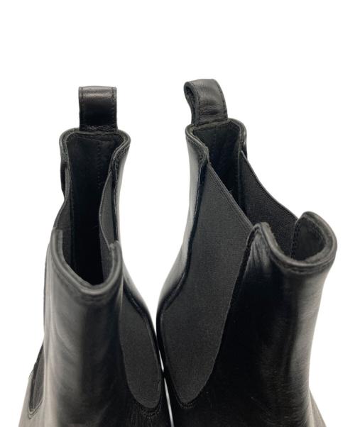 CORSO ROMA 9（コルソローマノーヴェ）CORSO ROMA 9 (コルソローマノーヴェ) サイドゴアブーツ ブラック サイズ:37の古着・服飾アイテム