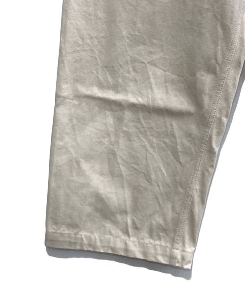 E.TAUTZ（イートーツ）E.TAUTZ (イートーツ) ワイドデニムパンツ アイボリー サイズ:W30の古着・服飾アイテム