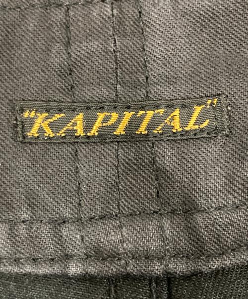 KAPITAL（キャピタル）KAPITAL (キャピタル) ビッグポケットハーフパンツ ブラック サイズ:34の古着・服飾アイテム