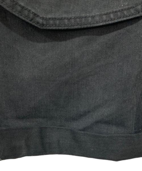 KAPITAL（キャピタル）KAPITAL (キャピタル) ビッグポケットハーフパンツ ブラック サイズ:34の古着・服飾アイテム