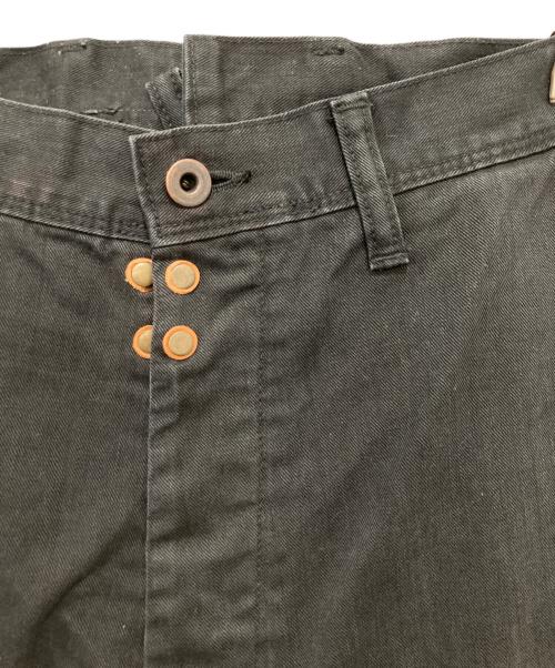 KAPITAL（キャピタル）KAPITAL (キャピタル) ビッグポケットハーフパンツ ブラック サイズ:34の古着・服飾アイテム