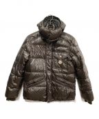 MONCLERモンクレール）の古着「リバーシブルダウンジャケット」｜ブラウン×ブラック