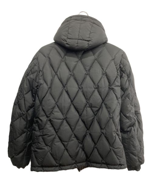 MONCLER（モンクレール）MONCLER (モンクレール) リバーシブルダウンジャケット ブラウン×ブラック サイズ:1の古着・服飾アイテム