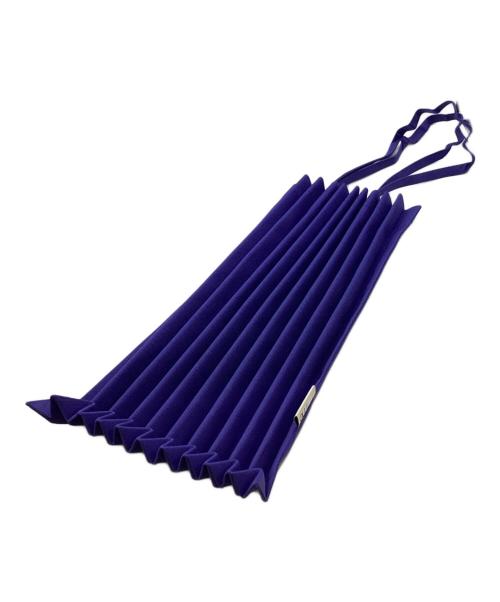 me ISSEY MIYAKE（ミーイッセイ ミヤケ）me ISSEY MIYAKE (ミーイッセイ ミヤケ) プリーツトートバッグ ブルーの古着・服飾アイテム