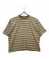 KAPITAL（キャピタル）の古着「ボーダーTシャツ」｜ベージュ