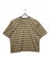 KAPITAL (キャピタル) ボーダーTシャツ ベージュ サイズ:1：5000円