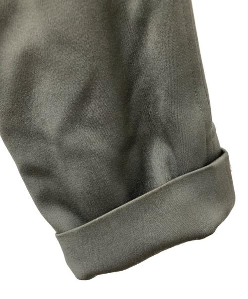 Burberry's（バーバリーズ）Burberry's (バーバリーズ) スタンドカラーウールトレンチコート グリーン サイズ:7ARの古着・服飾アイテム