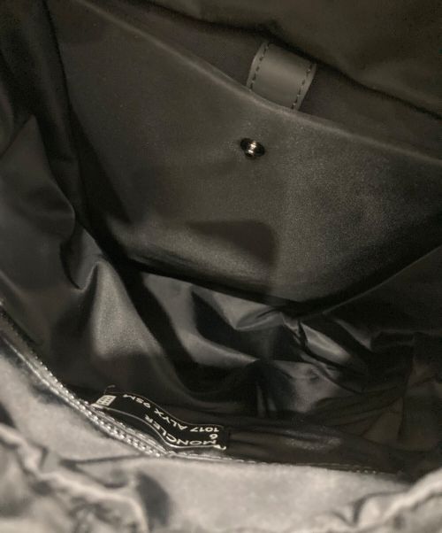 MONCLER（モンクレール）MONCLER (モンクレール) 1017 ALYX 9SM (アリクス) バックパック ブラックの古着・服飾アイテム