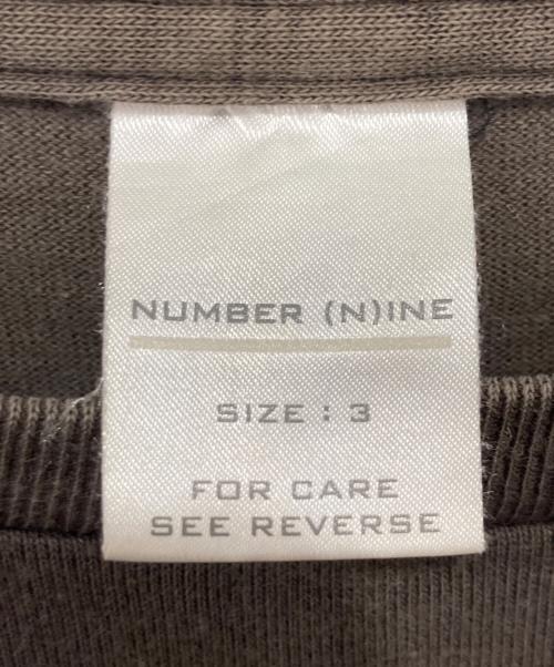 NUMBER (N)INE（ナンバーナイン）NUMBER (N)INE (ナンバーナイン) Montreal Canada Tシャツ グレー サイズ:3の古着・服飾アイテム