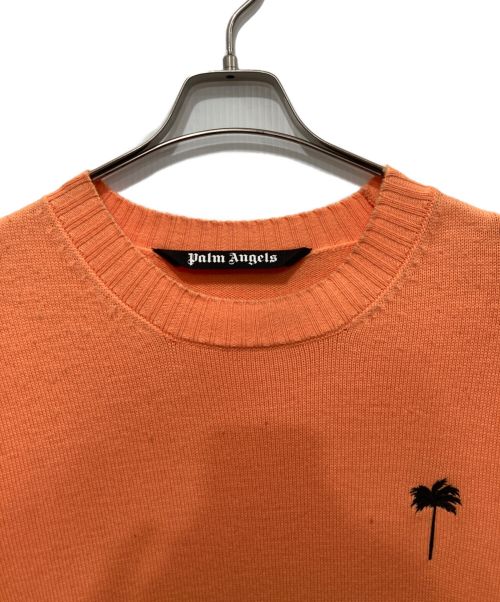 Palm Angels（パーム エンジェルス）Palm Angels (パーム エンジェルス) ウールニット オレンジ サイズ:Lの古着・服飾アイテム