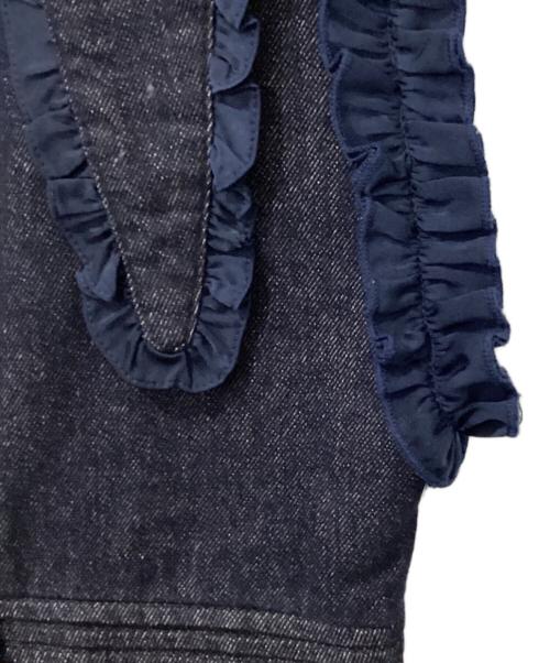 Bibiy MATHILDA（ビビィ）Bibiy MATHILDA (ビビィ) DENIM ROMPERS インディゴ サイズ:下記参照の古着・服飾アイテム