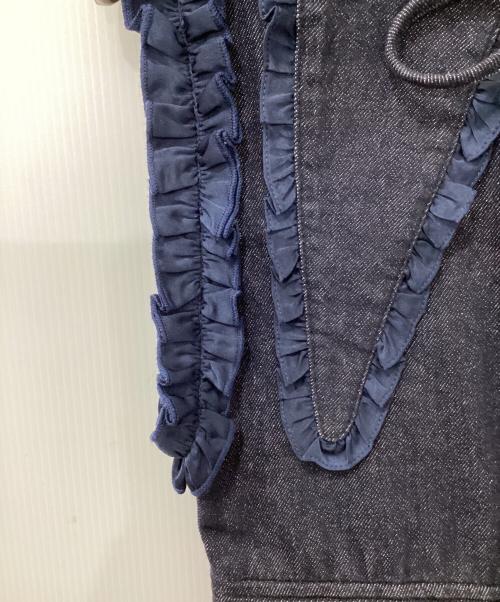 Bibiy MATHILDA（ビビィ）Bibiy MATHILDA (ビビィ) DENIM ROMPERS インディゴ サイズ:下記参照の古着・服飾アイテム