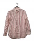 BORRELLIボレッリ）の古着「リネンシャツ」｜ピンク