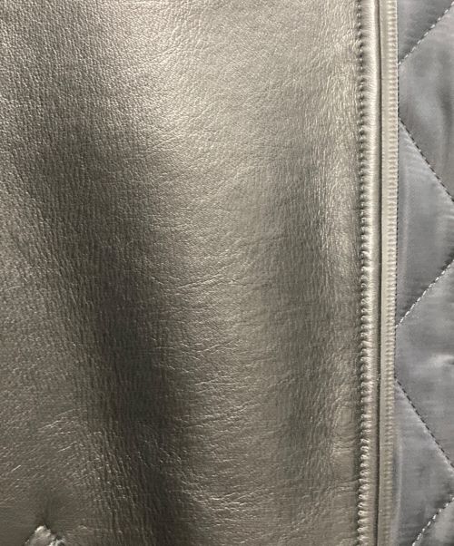 Y-3（ワイスリー）Y-3 (ワイスリー) Bonded Leather Jacket/ボンデッドレザージャケット ブラック サイズ:Ｍの古着・服飾アイテム