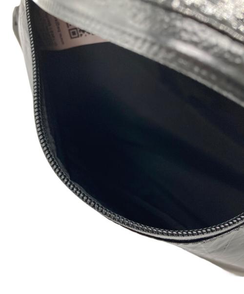 BAGJACK（バッグジャック）BAGJACK (バッグジャック) エナメルショルダーバッグ ブラックの古着・服飾アイテム