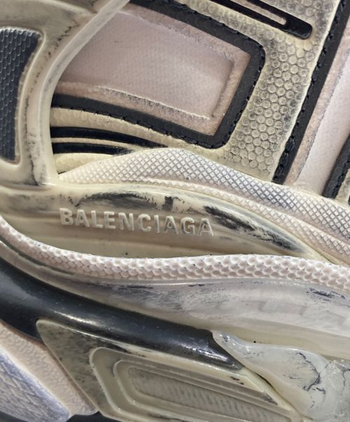 BALENCIAGA（バレンシアガ）BALENCIAGA (バレンシアガ) Runner/BALENCIAGA/バレンシアガ/ランナー/ユーズド加工スニーカー772774/29cm グレー×ブルー サイズ:29cmの古着・服飾アイテム