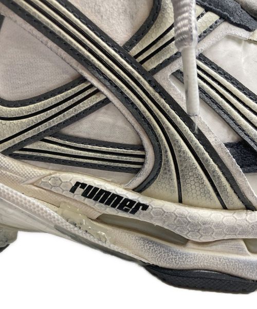 BALENCIAGA（バレンシアガ）BALENCIAGA (バレンシアガ) Runner/BALENCIAGA/バレンシアガ/ランナー/ユーズド加工スニーカー772774/29cm グレー×ブルー サイズ:29cmの古着・服飾アイテム