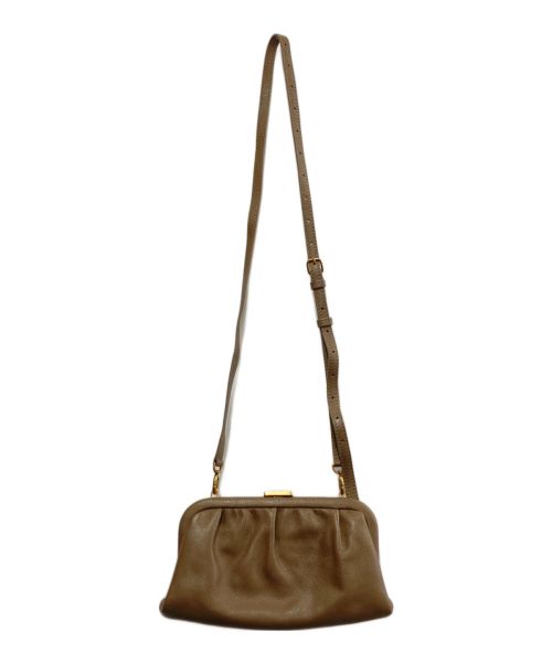 BALENCIAGA（バレンシアガ）BALENCIAGA (バレンシアガ) クラッチショルダーバッグ ベージュの古着・服飾アイテム