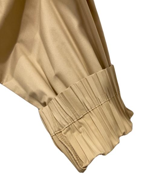 PLEATS PLEASE（プリーツプリーズ）PLEATS PLEASE (プリーツプリーズ) プリーツジップパーカー ブラウン サイズ:3の古着・服飾アイテム