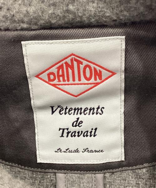 DANTON（ダントン）DANTON (ダントン) 丸襟ウールモッサジャケット グレー サイズ:38の古着・服飾アイテム