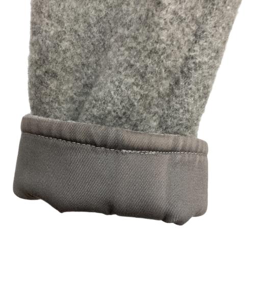 DANTON（ダントン）DANTON (ダントン) 丸襟ウールモッサジャケット グレー サイズ:38の古着・服飾アイテム