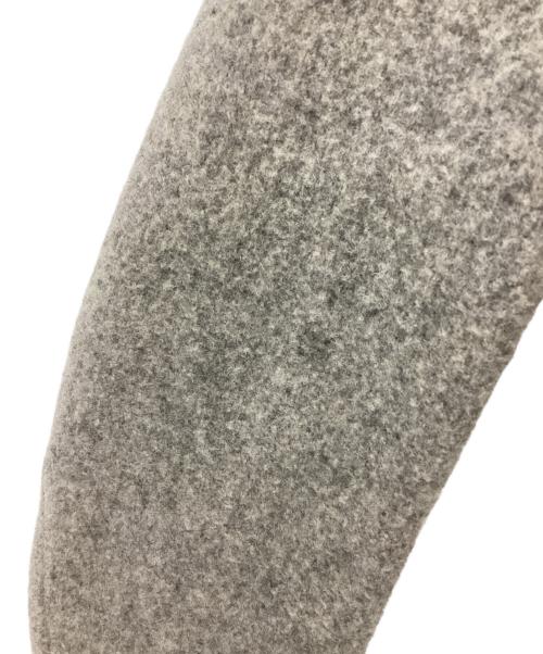 DANTON（ダントン）DANTON (ダントン) 丸襟ウールモッサジャケット グレー サイズ:38の古着・服飾アイテム