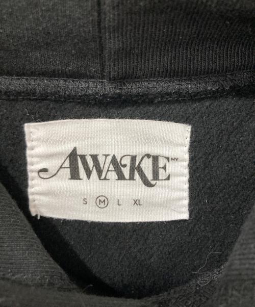 AWAKE（アウェイク）AWAKE (アウェイク) プルオーバーパーカー ブラック サイズ:Mの古着・服飾アイテム