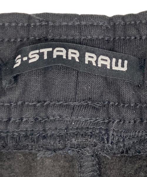 G-STAR RAW（ジースターロゥ）G-STAR RAW (ジースターロゥ) Embro Print Loose Tapered Sweat Pants ブラック サイズ:XLの古着・服飾アイテム