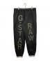 G-STAR RAW（ジースターロゥ）の古着「Embro Print Loose Tapered Sweat Pants」｜ブラック