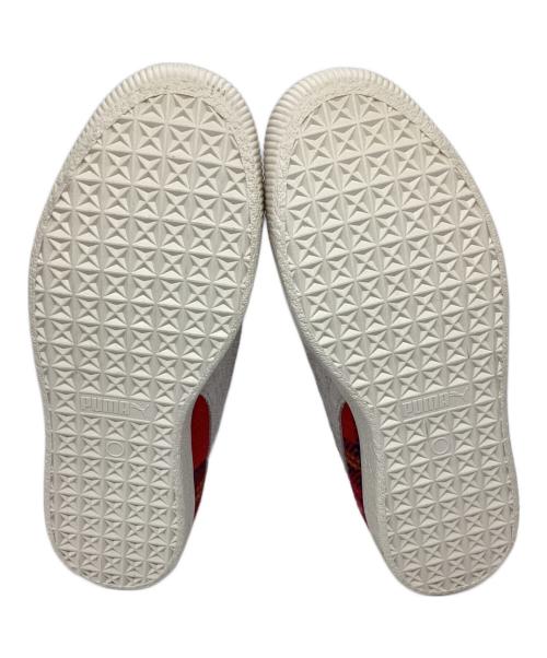 PUMA（プーマ）PUMA (プーマ) Harris Tweed (ハリスツイード) ローカットスニーカー レッド サイズ:26cmの古着・服飾アイテム