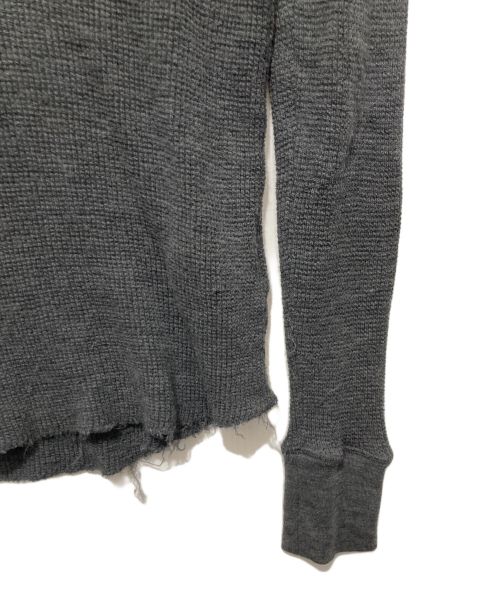 MUSE de Deuxieme Classe（ミューズ ドゥーズィエム クラス）MUSE de Deuxieme Classe (ミューズ ドゥーズィエム クラス) WOOLY THERMAL プルオーバー グレー サイズ:下記参照の古着・服飾アイテム