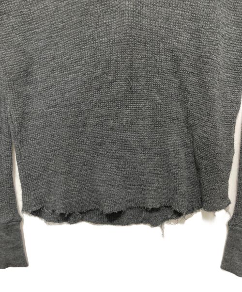 MUSE de Deuxieme Classe（ミューズ ドゥーズィエム クラス）MUSE de Deuxieme Classe (ミューズ ドゥーズィエム クラス) WOOLY THERMAL プルオーバー グレー サイズ:下記参照の古着・服飾アイテム