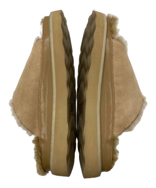 MOHI（モヒ）MOHI (モヒ) ビッグバックル サンダル ベージュ サイズ:38の古着・服飾アイテム