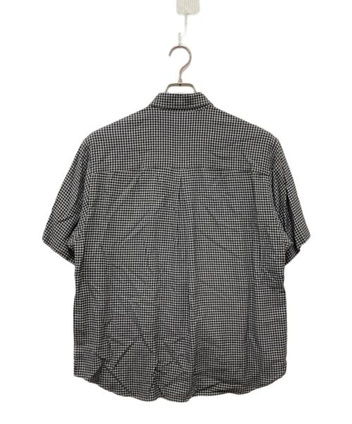 STEVEN ALAN（スティーブンアラン）STEVEN ALAN (スティーブンアラン) S/Sチェックシャツ ホワイト×ブラック サイズ:Sの古着・服飾アイテム