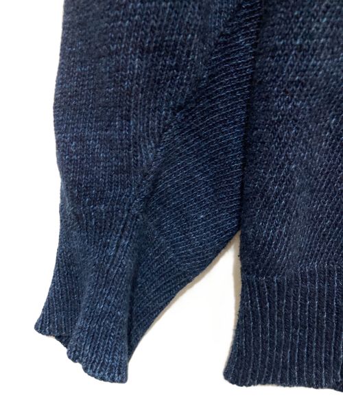 COMOLI（コモリ）COMOLI (コモリ) コットンクルーネックニット インディゴ サイズ:下記参照の古着・服飾アイテム