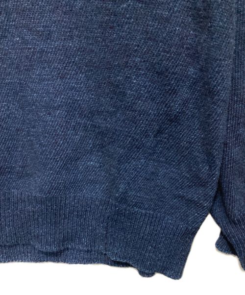 COMOLI（コモリ）COMOLI (コモリ) コットンクルーネックニット インディゴ サイズ:下記参照の古着・服飾アイテム