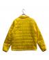 GANRYU (ガンリュウ) 中綿ジャケット イエロー サイズ:M：6000円