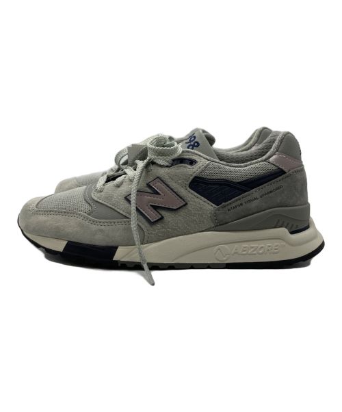 NEW BALANCE（ニューバランス）NEW BALANCE (ニューバランス) WTAPS (ダブルタップス) ローカットスニーカー/New Balance 998 MiUSA WTAPS Visual Uparmored/U998 WT グレー サイズ:25cm 未使用品の古着・服飾アイテム