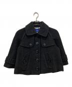 BURBERRY BLUE LABELバーバリーロンドンブルーレーベル）の古着「Pコート」｜グレー